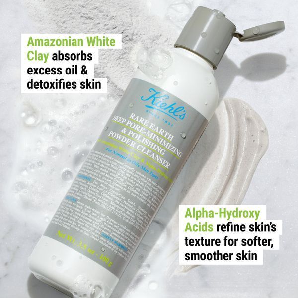 Очищувальний засіб Kiehl's Since 1851 Rare Earth Deep Pore-Minimizing and Polishing Powder Cleanser, 104 мл КОСМ01780 фото