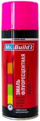 Емаль універсальна Mr.Build 2005 Помаранчева флуоресцентна аерозоль, 400 мл (MB2005) 1837247554 фото