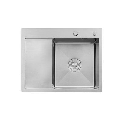 Кухонная мойка Kroner KRP Geb&uuml;rstet-6350RHM (3/1 мм) CV031321 фото