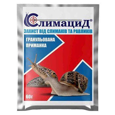 Добриво Швидка допомога Слимацид 60 г 3917_1 фото