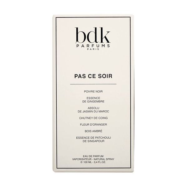 Косметичний засіб BDK Parfums Pas Ce Soir, 101 мл КОСМ04281 фото