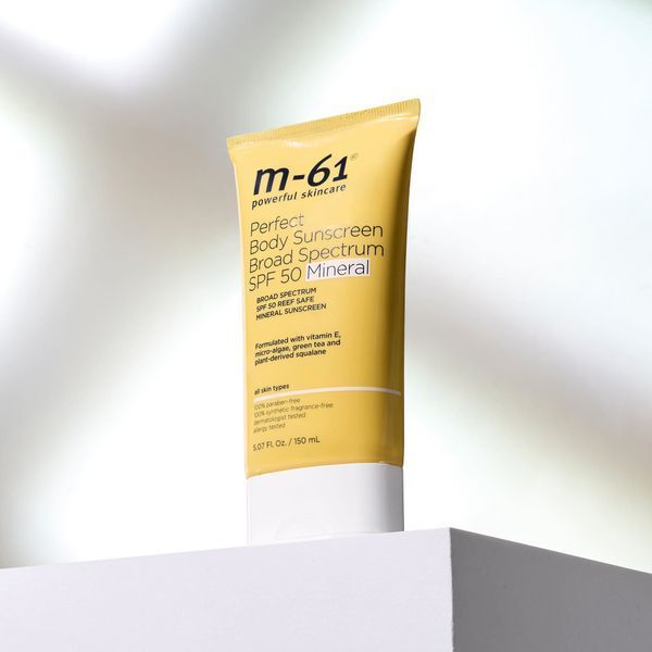 Сонцезахисний крем M-61 Perfect Body Sunscreen Broad Spectrum Mineral SPF 50, 150 мл КОСМ02231 фото