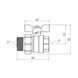 Кран-американка кульовий прямий Valves 1" PN30 CV010168 фото 2