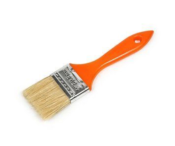 Пензель флейцевий Polax 2", змішаний ворс, пластикова ручка, тип "Еко" (05-004) 05-004 фото