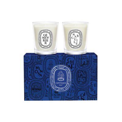 Косметичний засіб Diptyque Narguil&eacute; & Gen&eacute;vrier (Juniper) Set of 2 Small Candles (Limited Edition), 71 мл КОСМ03982 фото