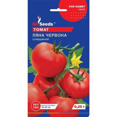 Насіння Томат Ляна червона GL Seeds 0.25г (For Hobby360) For Hobby360 фото