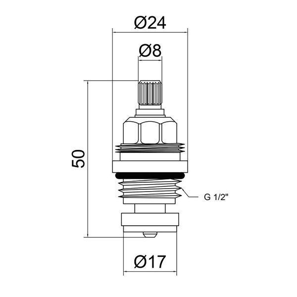 Букса класична Kroner KRM - M982 CV023715 фото