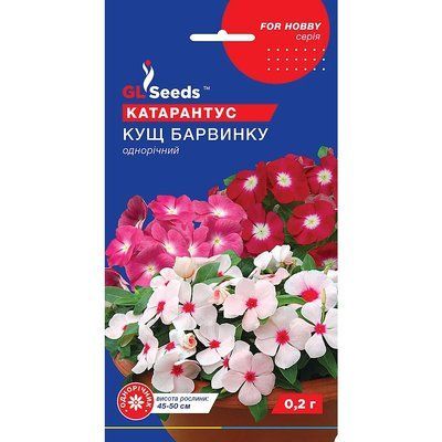 Насіння Катарантус Кущ барвінку GL Seeds 0.1г (For Hobby2452) 4823096916194 фото
