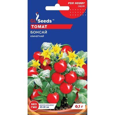 Насіння Томат Бонсай черрі GL Seeds 0.1г (For Hobby502) 4823096904986 фото