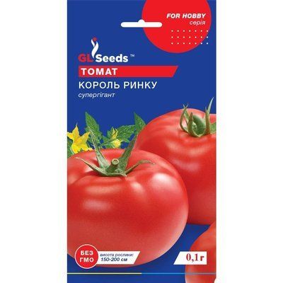 Насіння Томат Король ринку GL Seeds 0.1г (For Hobby580) 4823096905815 фото