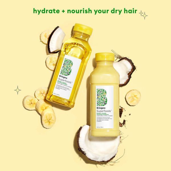Косметичний засіб Briogeo Banana and Coconut Nourishing Superfood Shampoo, 370 мл КОСМ02833 фото