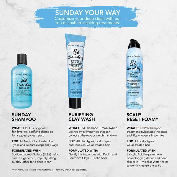 Гель для душа Bumble and Bumble Sunday Purifying Clay Wash, 148 мл КОСМ03183 фото