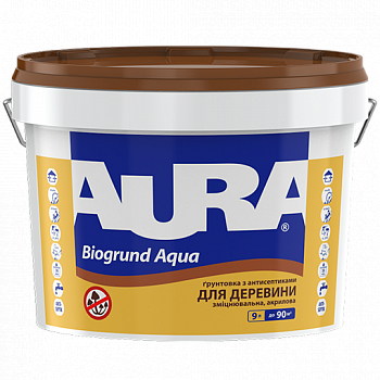 Ґрунтовка для деревини Aura Biogrund Aqua, 9 л (40291) 40291 фото