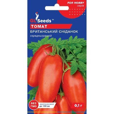 Насіння Томат Британський сніданок GL Seeds 0.1г (For Hobby510) 4823096905068 фото