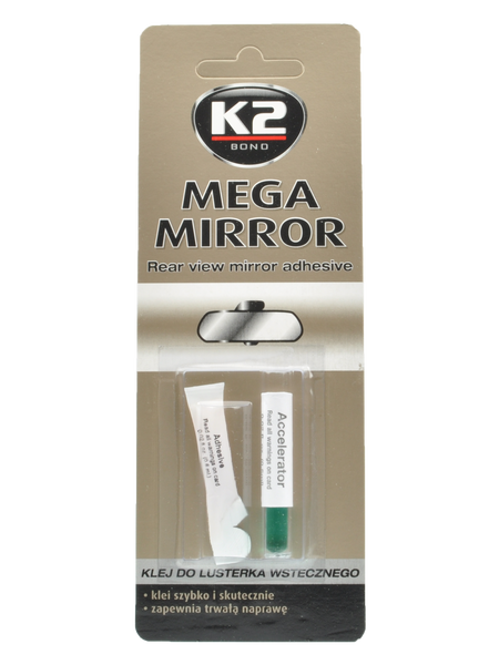 Клей для зеркал заднего вида Mega Mirror 0,6 мл + 0,5 мл K20063 фото