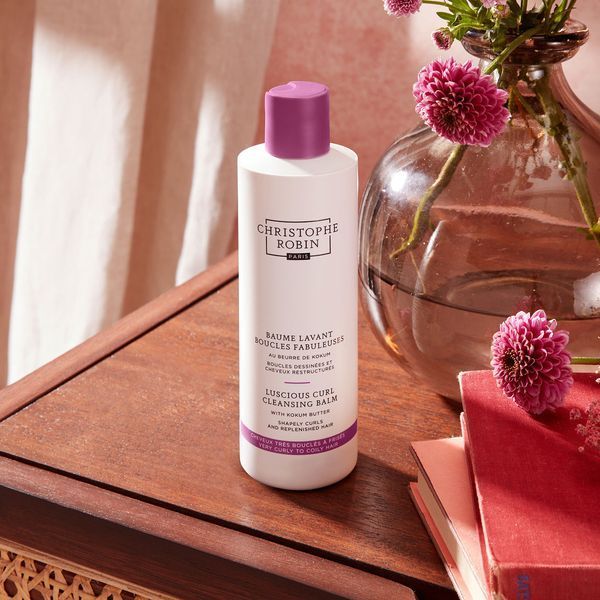 Косметичний засіб Christophe Robin Luscious Curl Cleansing Balm with Kokum Butter, 248 мл КОСМ02834 фото