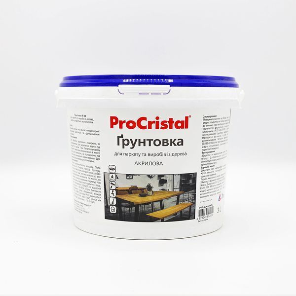 Ґрунтівка ProCristal IР-02, 3 л i00400024 фото