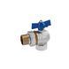 Кран-американка шаровой угловой Valves 3/4" PN30 CV015625 фото 1