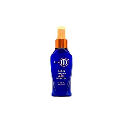 Засіб для волосся It&rsquo;s A 10 Water (Aqua), Cetearyl Alcohol, Behentrimonium Chloride, Propylene Glycol, Hydrolyzed Keratin, Keratin Amino Acids, Cyclopentasiloxane, Fragrance, Camellia Sinensis Leaf Extract, Aloe Barbadensis Leaf Juice, Butylene Glycol, He BS-898571000402 фото