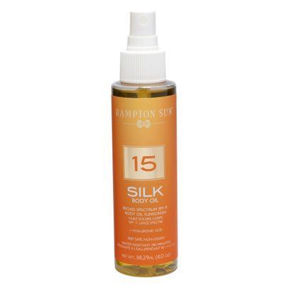 Солнцезащитный крем Hampton Sun Silk Body Oil SPF 15, 118 мл КОСМ02335 фото