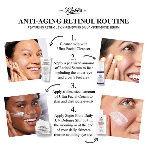 Косметичний засіб Kiehl's Since 1851 Micro-Dose Anti-Aging Retinol Serum With Ceramides and Peptide, 30 мл КОСМ00785 фото
