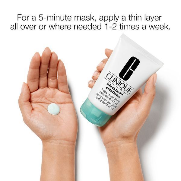 Косметичний засіб Clinique Blackhead Solutions 7 Day Deep Pore Cleanse and Scrub, 124 мл КОСМ00385 фото