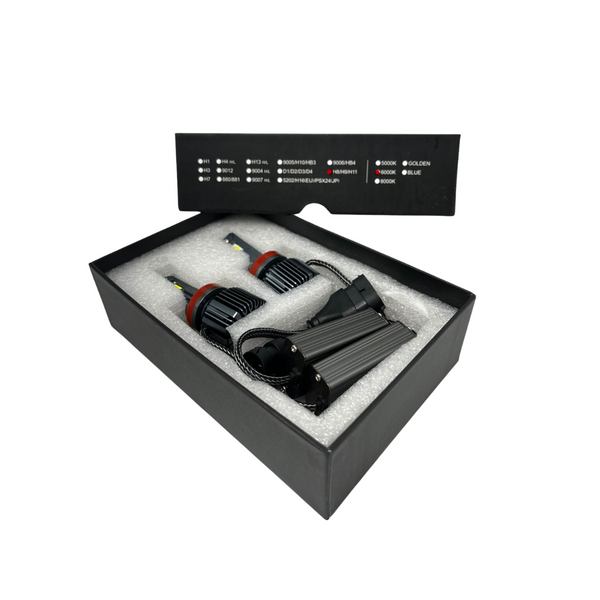 Комплект Світлодіодна лампа M1 Led H8/H9/H11 6000K 75W 12V 2шт (M1-H8/H9/H11) M1-H8/H9/H11 фото