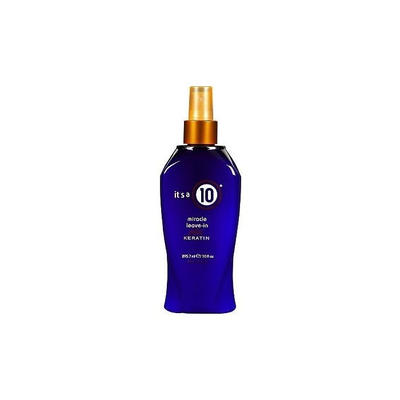 Засіб для волосся It&rsquo;s A 10 Water (Aqua), Cetearyl Alcohol, Behentrimonium Chloride, Propylene Glycol, Hydrolyzed Keratin, Keratin Amino Acids, Cyclopentasiloxane, Fragrance, Camellia Sinensis Leaf Extract, Aloe Barbadensis Leaf Juice, Butylene Glycol, He BS-898571000365 фото
