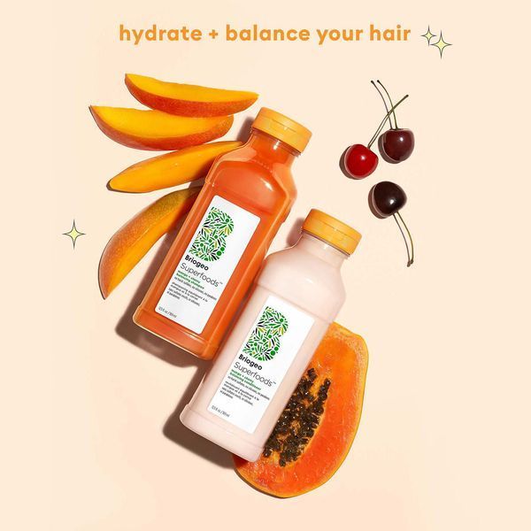 Косметичний засіб Briogeo Superfoods Mango and Cherry Oil Control and Balancing Shampoo, 370 мл КОСМ02836 фото