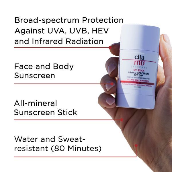 Солнцезащитный крем EltaMD UV Stick Broad-Spectrum SPF 50+, 38 мл КОСМ02286 фото