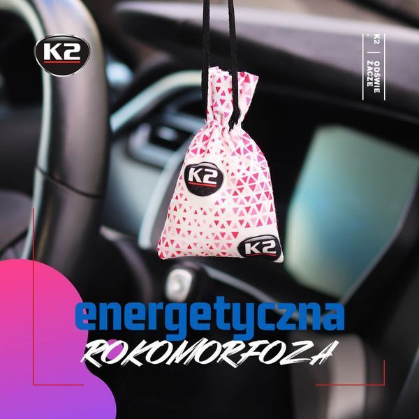 Ароматизатор для салону авто Roko Trio нове авто 25 г K20310 фото