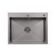 Кухонная мойка Kroner KRP Schwarze - 6350HM PVD (3/1 мм) CV031453 фото 1