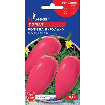 Семена Томат Розовая сосулька GL Seeds 0.1г (For Hobby636) 4823096906409 фото