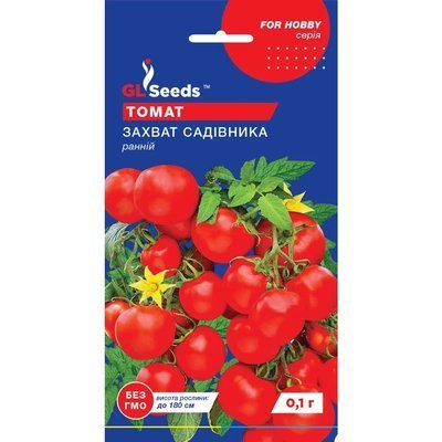 Насіння Томат Захват садівника GL Seeds 0.1г (For Hobby524) 4823096905204 фото