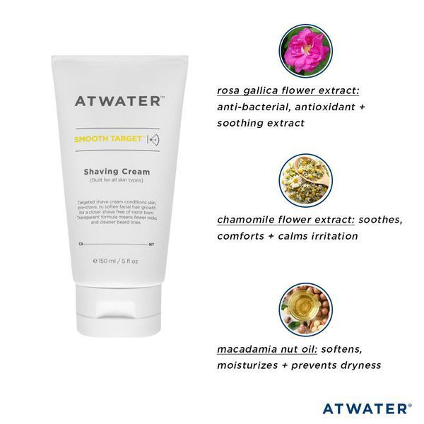Косметичний засіб Atwater Smooth Target Shaving Cream, 148 мл КОСМ04937 фото