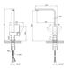 Змішувач для кухні Kroner KRM Ems - C030 CV017356 фото 2