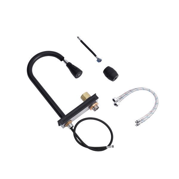 Кухонная мойка Kroner KRP Schwarze - SET7546HM PVD (3/0.7 мм) CV032277 фото