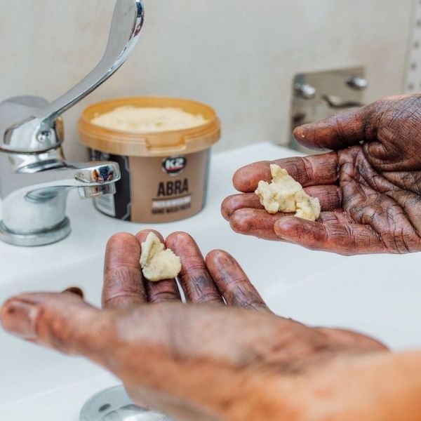 Паста для миття рук ABRA PASTA лимон банка 500 мл K20556 фото