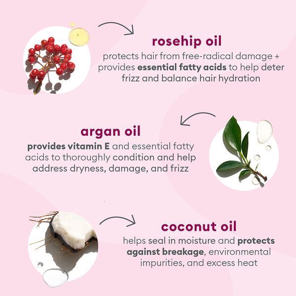 Косметичний засіб Briogeo Farewell Frizz Rosehip, Argan and Coconut Hair Oil, 30 мл КОСМ03189 фото