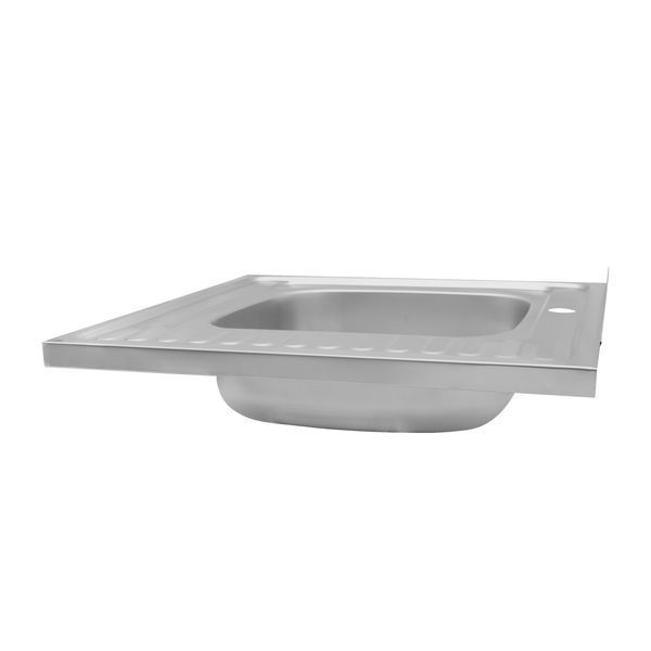 Кухонна мийка накладна Kroner KRP Satin - 6060L (0.6 мм) CV022823 фото