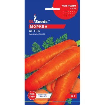 Семена Морковь Артек GL Seeds 3г (For Hobby118) 4823096901879 фото