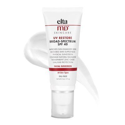 Сонцезахисний крем EltaMD UV Restore Broad-Spectrum Facial Sunscreen SPF 40, 59 мл КОСМ01395 фото