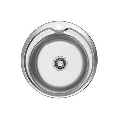Кухонная мойка Kroner KRP Satin &ndash; 510 (0.6 мм) CV022769 фото
