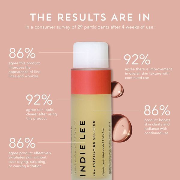 Косметичний засіб Indie Lee AHA Exfoliating Toner, 124 мл КОСМ00495 фото