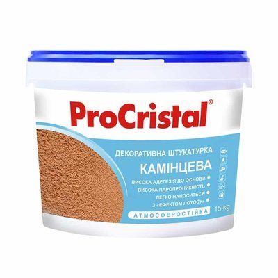 Декоративна штукатурка Камінцева, ProCristal IР-58, ТR, 15 кг 1726265630 фото