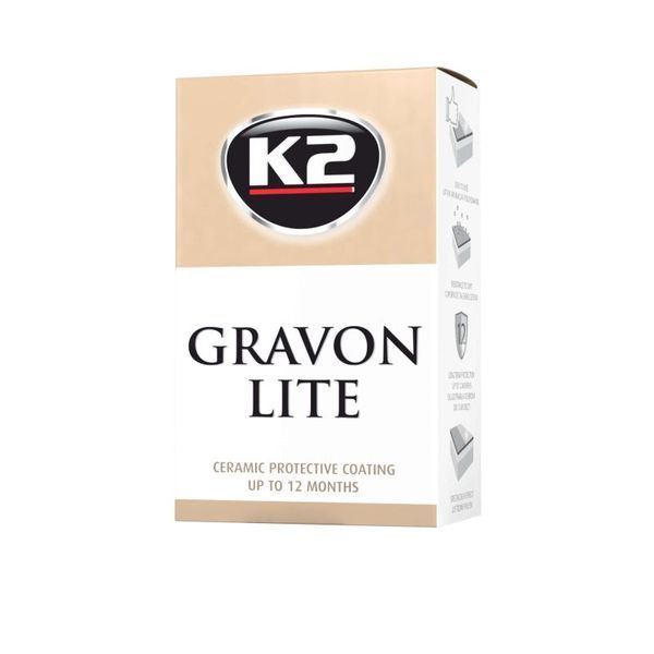 Набір для нанесення керамічного покриття з аплікатором та серветками GRAVON LITE SET 50 мл K20575 фото