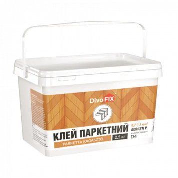 Клей для Паркету &laquo;Акрилин П&raquo; Д3 2.5 кг (1674408799) 1674410098 фото