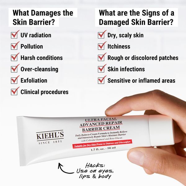Косметичний засіб Kiehl's Since 1851 Ultra Facial Advanced Repair Barrier Cream, 50 мл КОСМ01446 фото