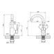 Змішувач для раковини Agua Acero - INOX011 CV023287 фото 2