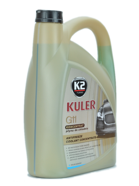 Жидкость охлаждающая концентрат Kuler Long Life G11 голубая 5 л K20272 фото